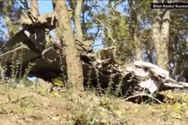 Ảnh nóng xác máy bay Su-24 Nga bị bắn rơi