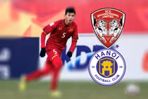 Sau Văn Lâm, rộ tin đồn Muangthong United tiếp tục có được Văn Hậu