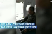 Muốn xuống máy bay nhanh, nam hành khách làm hành động khó ngờ