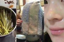 Xông hơi với sả theo cách này trước khi ngủ, da mặt mịn