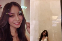 Bạn gái Quang Hải lộ ảnh thử váy cưới