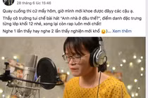 Choáng với thầy cô nhà người ta, hát nhạc chế, “bắn” rap chia tay học trò