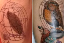 Ngắm những hình xăm tuyệt đẹp tạo từ vết bớt