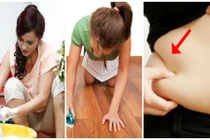 6 việc nhà giúp giảm mỡ bụng thần tốc bạn không ngờ tới
