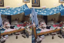 Cận cảnh căn phòng như “ổ chó” của nàng dâu 9X