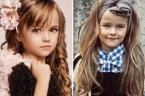 Siêu mẫu nhí nổi tiếng thế giới đáng yêu hút hồn