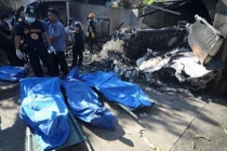 Philippines: Máy bay rơi vào nhà dân khiến nhiều người thiệt mạng