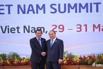 Thủ tướng Nguyễn Xuân Phúc chủ trì lễ đón lãnh đạo các nước GMS