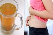 "Sạch sành sanh" mỡ bụng trong 7 ngày nhờ uống nước detox này
