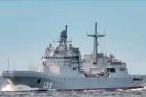 Cận cảnh lớp tàu đổ bộ tấn công mới cứng của Hải quân Nga