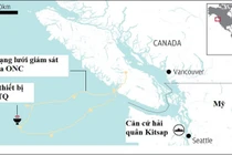 Thiết bị giám sát biển Trung Quốc xuất hiện ngay sát căn cứ Mỹ