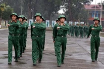 Tuần đầu trong quân ngũ của những người lính thông tin