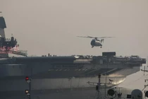 Trung Quốc "khai trương" tàu sân bay Type 001A với trực thăng Z-18
