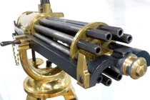 Súng máy Gatling: "Kẻ ăn thịt người" thầm lặng