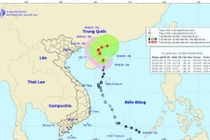 Bão số 2 giật cấp 11 trên Biển Đông 