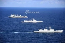 Nhận diện biên đội tàu chiến Trung Quốc vừa kéo về biển Đông