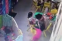 Bảo mẫu tát trẻ liên tiếp: Đình chỉ hoạt động nhóm trẻ Ánh Sao	