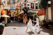 Chú rể tự sáng tác, trình diễn ca khúc tình yêu gửi tặng vợ trong ngày cưới