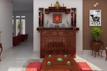 Đặt bàn thờ gia tiên ở vị trí này dễ khuynh gia bại sản