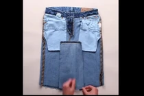 Video: Cách tận dụng váy dây, biến quần bò thành váy công sở