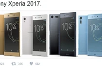 Lộ diện 4 mẫu Sony Xperia 2017 đáng mong đợi nhất