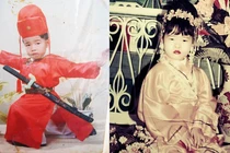 Dân mạng hào hứng với trào lưu khoe ảnh "cosplay" hồi nhỏ