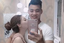 Văn Thanh U23 Việt Nam đưa bạn gái hot girl về Hải Dương ăn Tết