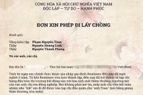 "Đơn xin phép lấy chồng" gửi sếp của nhân viên khiến dân mạng phì cười