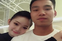 Nhan sắc bạn gái hậu vệ Vũ Văn Thanh U23 Việt Nam 