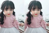 Nhóc tỳ xinh như mộng chỉ "diễn sâu" vài giây đã đốn tim triệu người