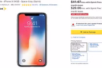 iPhone X, iPhone 8/8 Plus, iPhone 7/7 Plus bị nhà mạng Mỹ giảm giá sốc