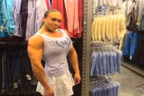 Cận cảnh người đẹp có cơ bắp khủng nhất thế giới