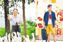 Gu ăn mặc cực chất của soái ca 71 tuổi