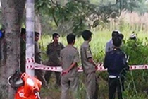 Kinh hoàng bộ xương người buộc dây trong bụi rậm