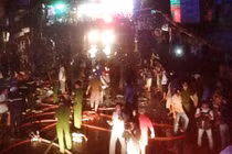 Hiện trường vụ cháy kinh hoàng làm náo loạn TP HCM