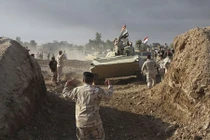 Loạt ảnh mới trên chiến tuyến Mosul