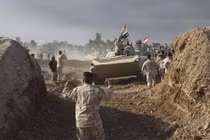 Loạt ảnh mới trên chiến tuyến Mosul