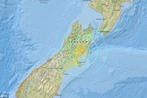 Động đất 7,4 độ Richter ở New Zealand, có cảnh báo sóng thần