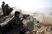 Chùm ảnh chiến binh người Kurd trên chiến trường đánh IS