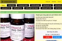 Thuốc chữa ung thư từ than tre Vinaca được quảng cáo hoành tráng thế nào?
