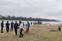 Vụ 2 học sinh mất tích trên sông Lam: Đã tìm thấy một thi thể