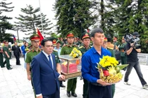 Hà Tĩnh: Truy điệu, an táng 11 liệt sĩ hi sinh tại Lào