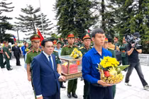 Hà Tĩnh: Truy điệu, an táng 11 liệt sĩ hi sinh tại Lào