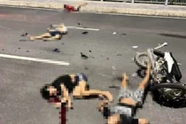 Hai xe máy đối đầu, 2 thanh niên tử vong tại chỗ ở Quảng Ninh