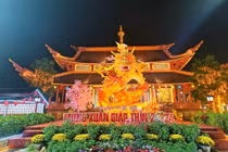 Hà Tĩnh: Khai quang linh vật “rồng chầu” vạn người mê