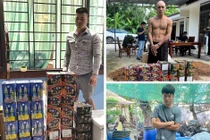 Bắt 3 đối tượng, thu giữ gần 200kg pháo lậu ở Quảng Trị