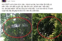 Bi hài chuyện bị CSGT tuýt còi vì biển báo “núp” cây