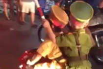 “Công an nhí cưỡi siêu môtô”… chống đua đêm Trung Thu