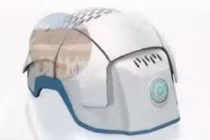 Lạ lùng mũ bảo hiểm giúp mọc tóc