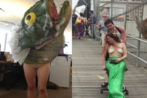 Chết cười với những nàng tiên cá thời hiện đại